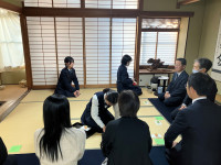 ①校内研修茶会